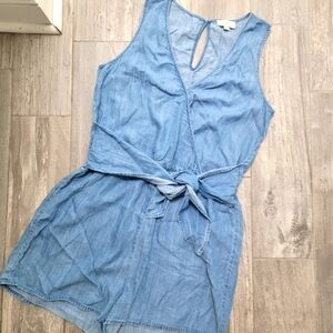 Loft Denim Romper M